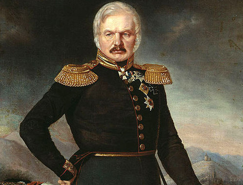 Портрет А. П. Ермолова кисти П. Захарова-Чеченца, примерно 1843 год. Фото http://commons.wikimedia.org/